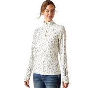 Ariat Women's Lowell 3.0 1/4 Zip Baselayer - Womens Horse Riding Base Layer Tops - Forest - Size: UK18 (XL)