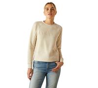 Ariat Women's Martine Sweatshirt - Beige - Size: UK18 (XL)