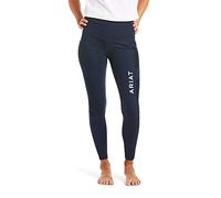 Ariat Womens Moto Full Seat Tights - Navy
