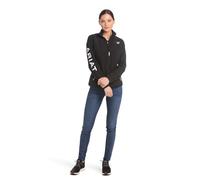 ARIAT Women's New Team Softshell Jacket Resistant, Navy, S