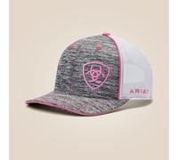 ARIAT WOMENS OFFSET SHIELD MESH CAP YARD RIDING BASEBALL CAP