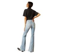 Ariat Women's Perfect Rise Jimena Flare Pants, Snowland, 28 Extra Long