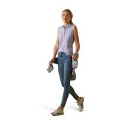 Ariat Women's Prix 2.0 Polo Shirt, Heirloom Lilac, M