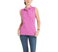 Ariat Women's Prix 2.0 Sleeveless Polo - Purple - Size: UK 12-14 (M)