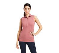 ARIAT Womens Prix 2.0 Sleeveless Polo Shirt - Antique Rubia XL