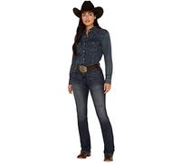 ARIAT Womens R.e.a.l. High Rise Fernanda Boot Cut Jean, Arkansas, 32