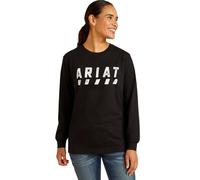 ARIAT Women's Rebar Cotton Strong Logo T-Shirt Shirt