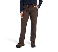 ARIAT Womens Rebar Durastretch Dritek Softshell Straight Pant, Wren, 34 Long