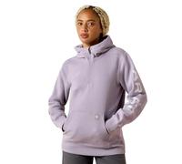 ARIAT womens Rebar Lightweight Logo 1/2 Zip Hoodie, Purple Ash/Thistle, Medium