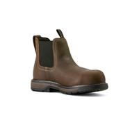 Ariat Women's Riveter Chelsea H20 Work Boot - Brown - Size: UK 6