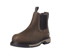 Women's leather safety boots Ariat Riveter Chelsea Waterproof Composite Toe Marron 39