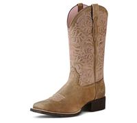 ARIAT Women's Round Up Remuda Western Boot, Brown Bomber, 4.5 UK