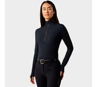 Ariat Women's SolVeil ½ Zip Baselayer Black, Black L