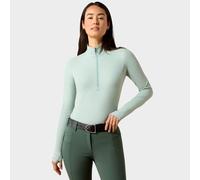 Ariat Women's SolVeil ½ Zip Baselayer Blue Surf, Blue Surf L