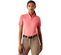 Ariat Womens Soquel Coral Paradise 1/4 Zip Base Layer Shirt, Coral Paradise, S