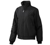 ARIAT Womens Stable Coat Jacket Black - Lightweight Waterproof Sprayproof - Lightweight quilted internal lining - Fitted Hem Size - L