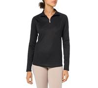 ARIAT Women's Sunstopper 3.0 1/4 Zip Baselayer, Black, Large, Black, L