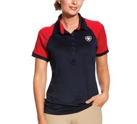 Ariat Women's Team 3.0 Polo, Dark Brown, XS