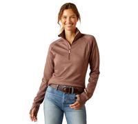 Ariat Women's Tek Team 1/2 Zip Sweatshirt, Twilight Mauve, Medium