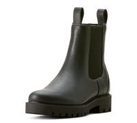 ARIAT Women's Wexford Lug Mid Waterproof Chelsea Boot, jet black, 4.5 UK