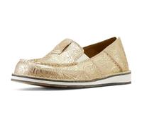ARIAT Women's WMS Cruiser PRL Flrl Embs Loafer, Pearl Floral Emboss, 6.5 UK
