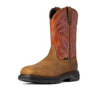 ARIAT Workhog XT Cottonwood Carbon Toe Work Boot, Men's Cowboy Boots, Dark Earth Brick, 40.5 EU Ancho