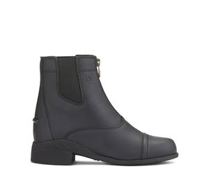 Ariat Youth Scout Zip Paddock Boots - Black - Size: Juniors 4