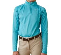 Ariat Youth Sunstopper 2.0 1/4 Zip Baselayer - Marine - Size: X Large