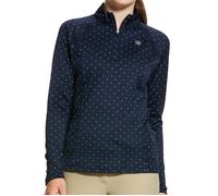 Ariat Youth Sunstopper 2.0 1/4 Zip Baselayer - Navy Spot - Size: XX Large
