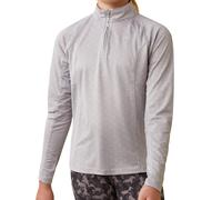 Ariat Youth Sunstopper 2.0 1/4 Zip Baselayer - Silver - Size: X Large