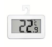 ARIATI 1 x Fridge Thermometer, LCD Digital Refrigerator & Freezer Thermometer, Temperature Monitor with High-Definition LCD Screen