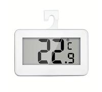 ARIATI 1 x Fridge Thermometer, LCD Digital Refrigerator & Freezer Thermometer, Temperature Monitor with High-Definition LCD Screen