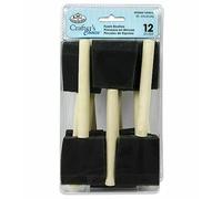 Pack of 12 x 2" Foam Paint Brushes Sponge Brushes, Sponge Paint Brush, Foam Brushes, Foam Brushes for Painting, Foam Brushes for Staining, Paint Sponges, Foam Sponge Brush