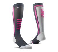 AriatTek Slimline Performance Socks - Pink - Size: One Size