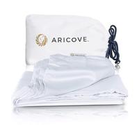 Aricove Weighted Blanket Cover 60”x80”, Queen Size, Duvet Cover for Weighted Blanket, Silky Soft Bamboo Viscose, Machine Washable, Brilliant White