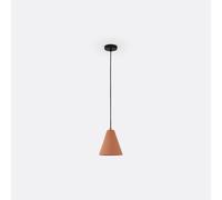Arida 18cm Diameter Terracotta Concrete Ceiling Light terracotta