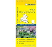 Ariege, Haute-Garonne - Michelin Local Map 343 : Map
