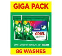 Ariel Laundry Detergent Liquid Pods Colour 86 Washes
