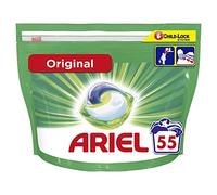 Ariel 3in1 Pods Original Washing Liquid Capsules 55 Washes, Extraordinary Cleaning, Cleans, Lifts Stains, Brightens