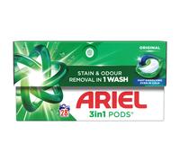 Ariel 3in1 PODS, Washing Liquid Laundry Detergent Capsules, Original, 28 Washes