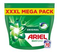 Ariel All-in-1 PODS? Laundry Detergent Capsules, 70 Washes, Original ? Outstanding Stain Removal in 1 Wash
