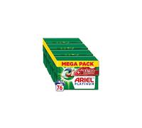 Ariel All-in-1 PODS Laundry Detergent Washing Liquid Tablets / Capsules, 76 Washes (4x19) , With Platinum Extra Stain Removal, Deep Down Clean And