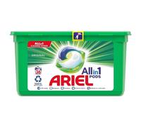 Ariel All-in-1 PODS, Washing Liquid Laundry Detergent Tablets 36 Washes, Original, Brilliant Stain Removal Even In A Cold Wash, Fresh Scent Of Clean
