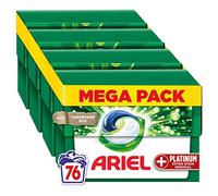 Ariel All-in-1 PODS Washing Liquid Laundry Detergent Tablets / Capsules, 76 Washes (19 x 4), With Platinum Extra Stain Removal For Extra Hygiene