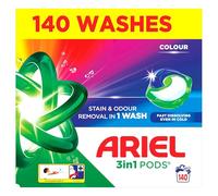 Ariel All in One Colour Pods, 140 Wash(Pack of 2 * 70 w)