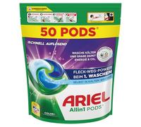 Ariel Allin1 PODS Liquid Detergent Capsules 50 Washes, Colour+, Stain Away Power from the First Wash, Even in Cold Water