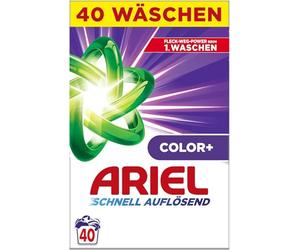 Ariel Color+ Powder Detergent, Colour Detergent, 2.4 kg, 40 Washes, Colour Protection