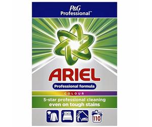 Ariel Colour Professional Detergent Powder, 7-15kg, 110 Loads