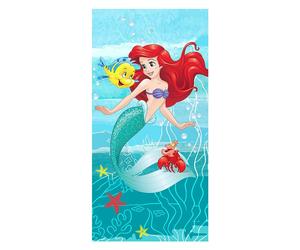 Ariel & Friends Towel Large Mermaid Princess Kids Bath Pool Beach 100% Cotton