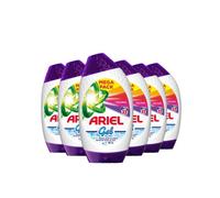 Ariel Gel Colour Stain & Odour Removal Liquid Laundry Detergent 32 Washes 6Pk